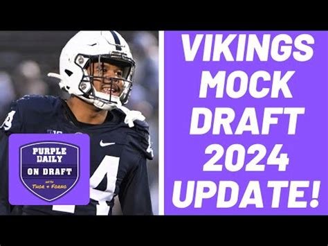 mn vikings mock draft 2024